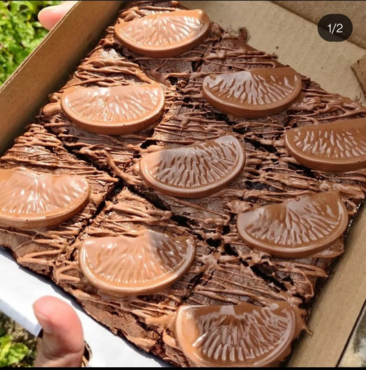 TERRY'S CHOCOLATE ORANGE BROWNIE BOX